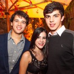 Caio César Haffner, Ana Beatriz Malafaia e João Victor Torres