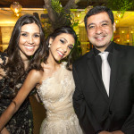 Mariana Decat, Bruna Coutinho e Atratino Côrtes Coutinho